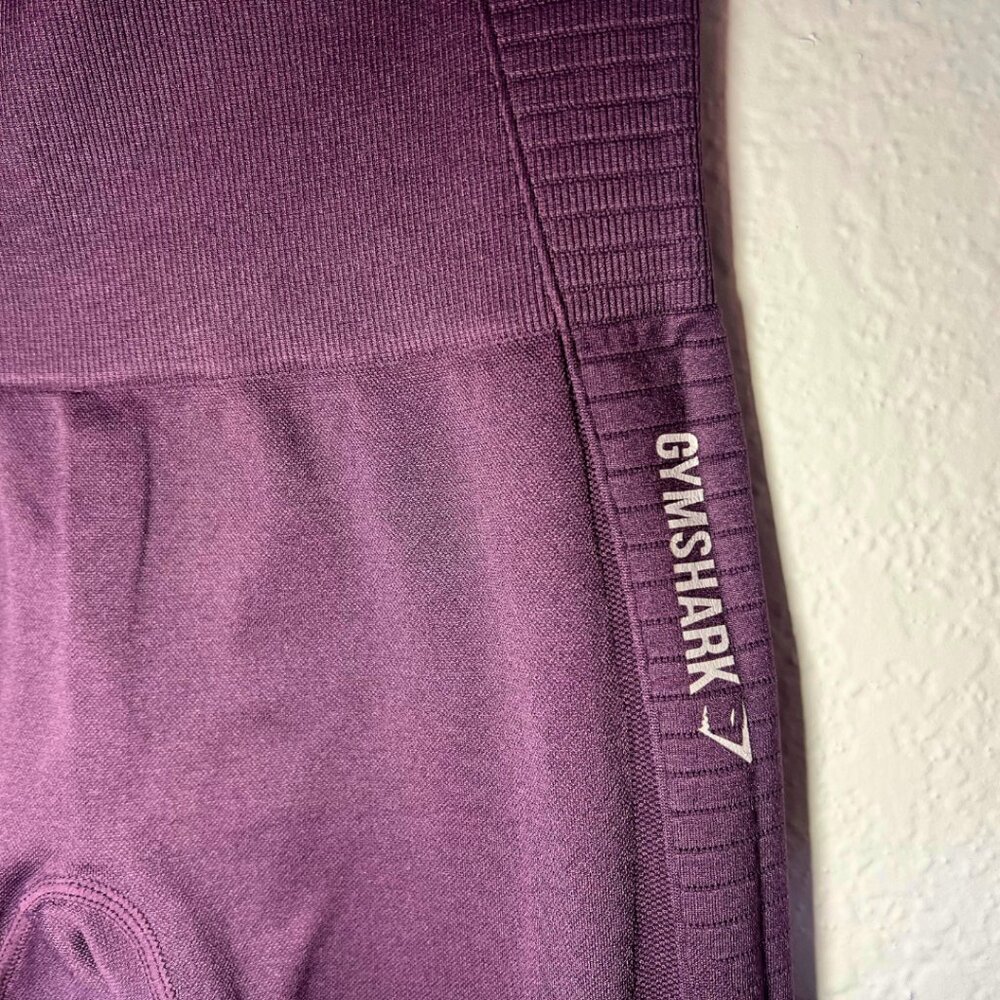 Small Purple Gymshark Seamless High Waisted Leggings - Picture 4 of 5